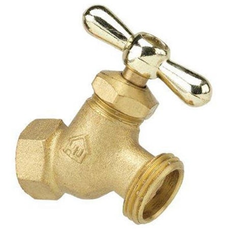 Homewerks Homewerks VHNSTDB3B 0.5 in. Female Pipe Thread Straight No Kink Hose Bibb - 12 in. 755405